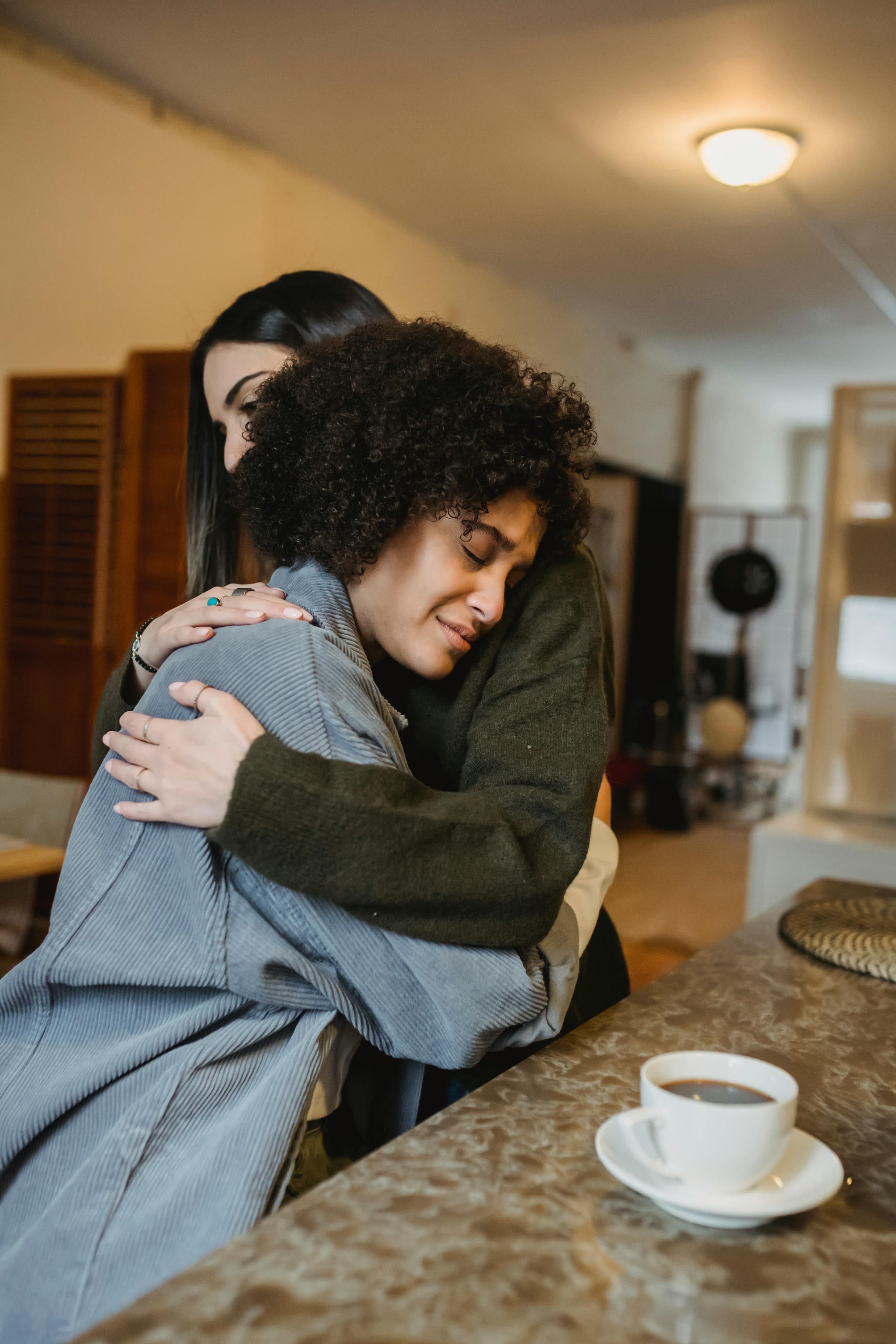 People sharing time together in a supportive community space